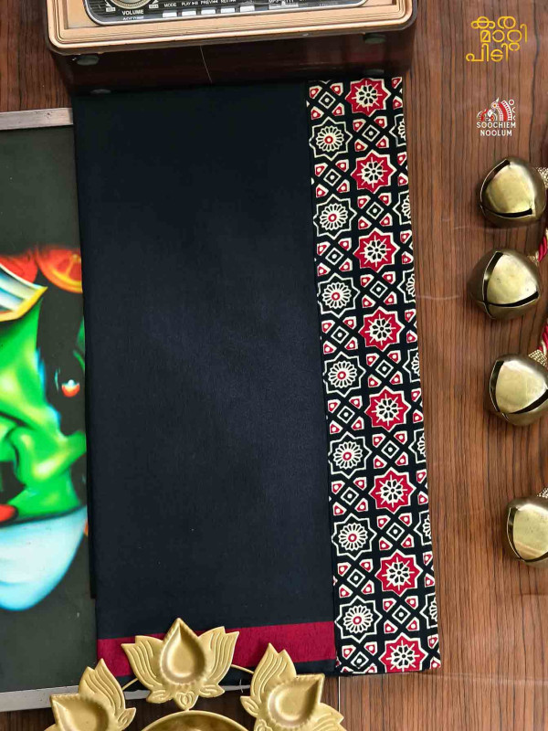 Black Limited Edition Premium Cotton Dhoti
