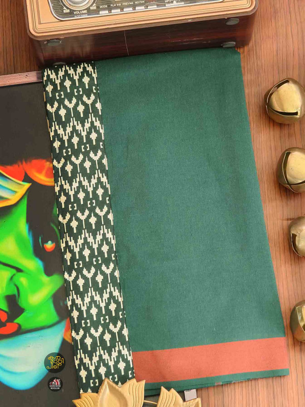 Bottle Green Limited Edition Cotton Dhoti