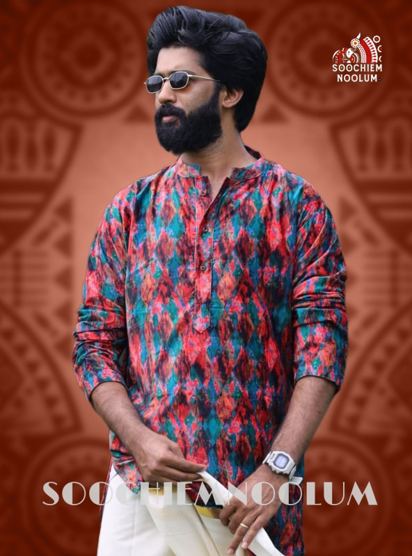 Abstract Designer Premium Kurta