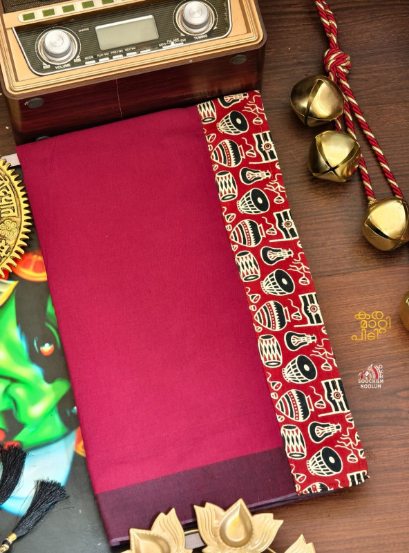 Marood Red Limited Edition Cotton Dhoti