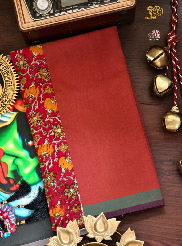 Kavy Orange Limited Edition Cotton Dhoti