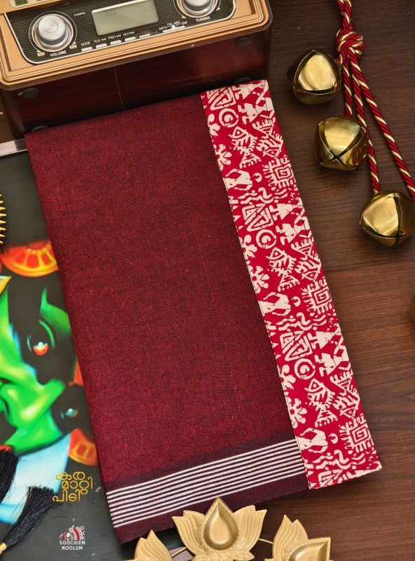 Marood Red Limited Edition Cotton Dhoti