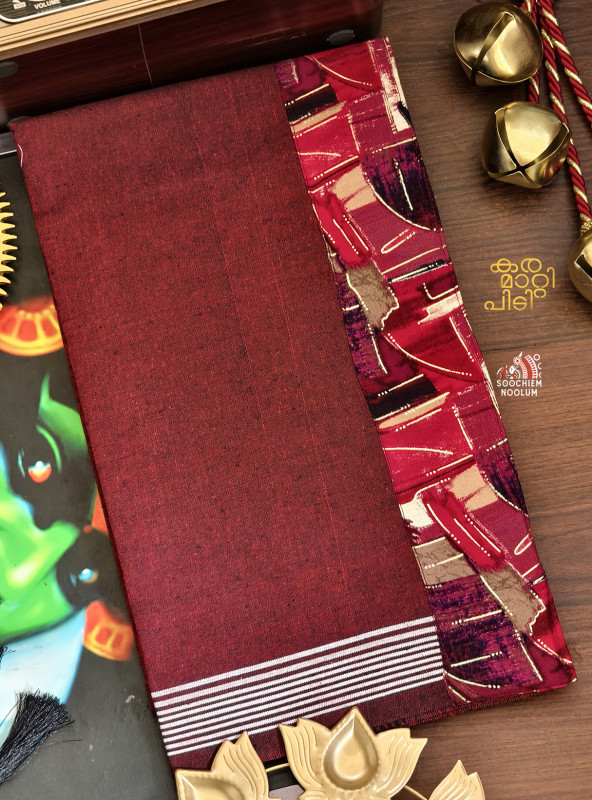 Marood Red Limited Edition Cotton Dhoti