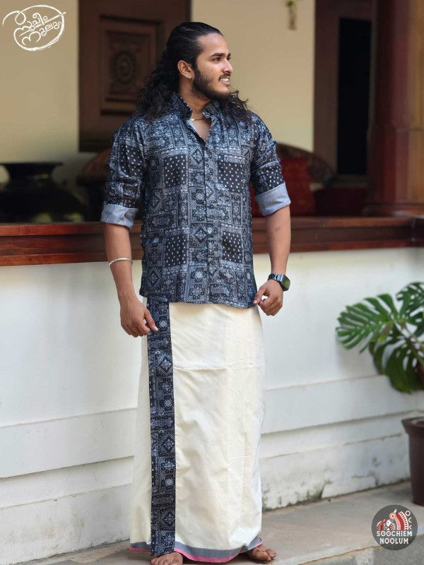 Designer Shirts+Single Cotton Combo[COMBO000166]