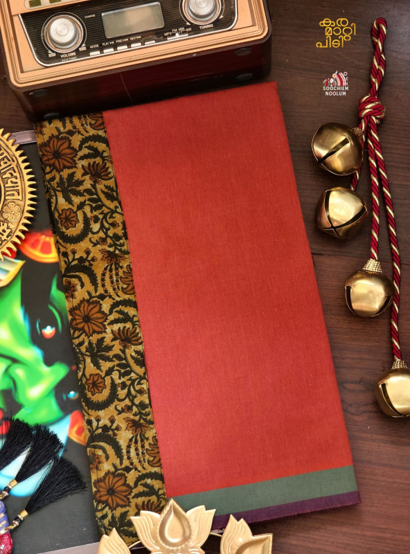 Kavy Orange Limited Edition Cotton Dhoti
