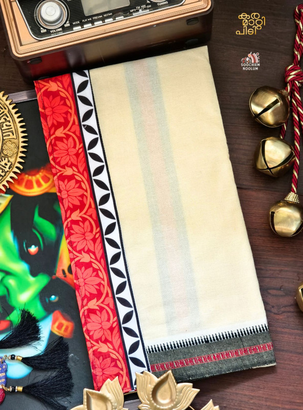 Ivory Limited Edition Premium Handloom Dhoti