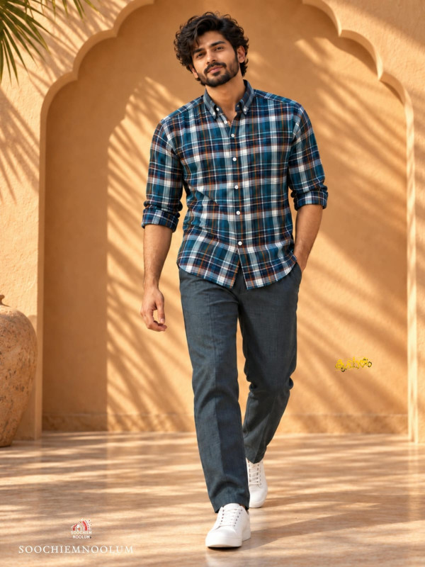 CLASSIC CHECKS DESIGNER PREMIUM SHIRT