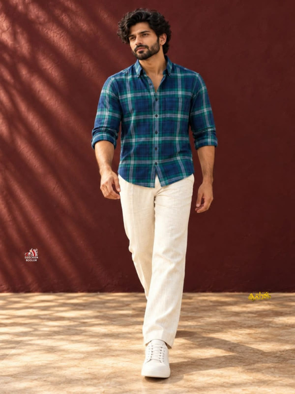CLASSIC CHECKS DESIGNER PREMIUM SHIRT