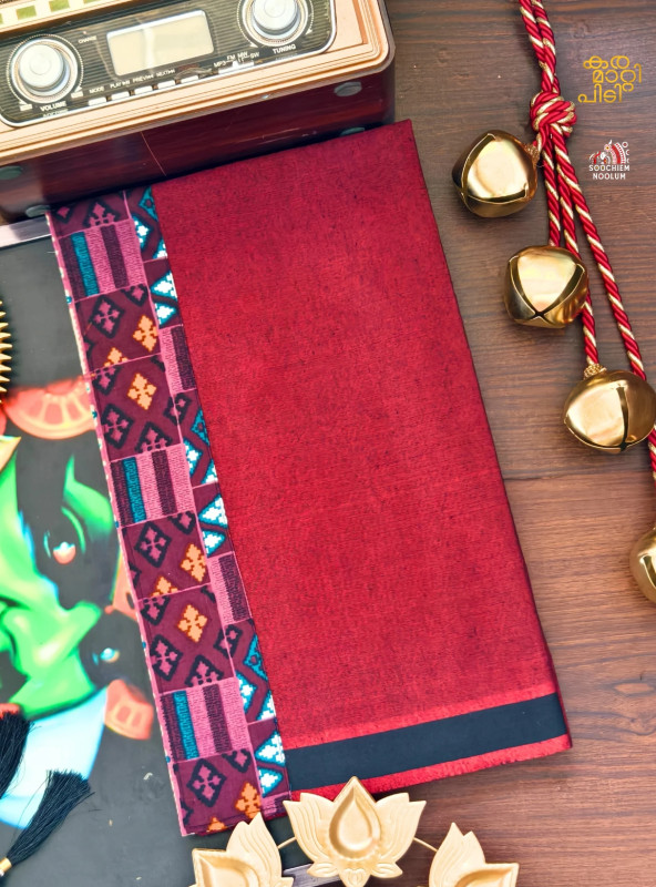 Marood Red Limited Edition Cotton Dhoti