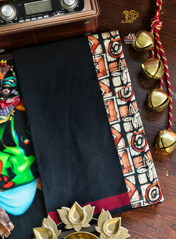 Black Limited Edition Premium Cotton Dhoti