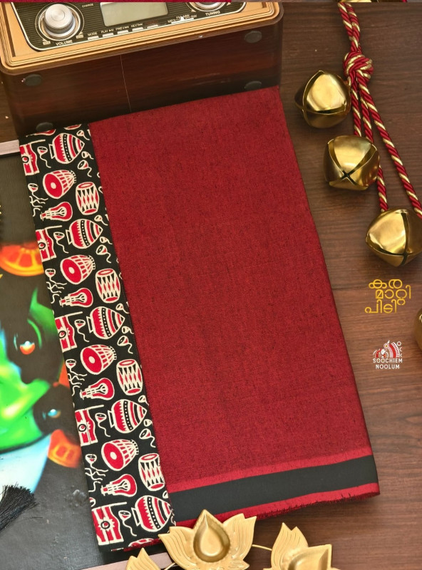 Marood Red Limited Edition Cotton Dhoti[DHOTI000113]