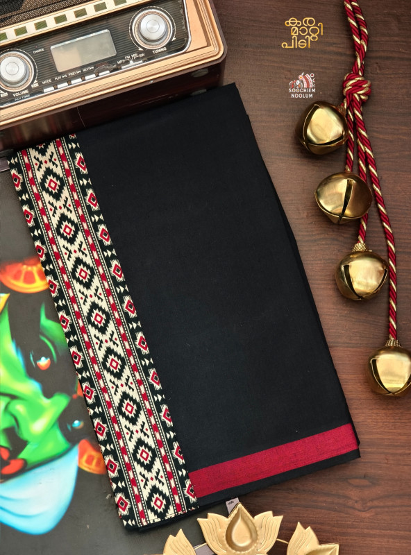 Black Limited Edition Premium Cotton Dhoti