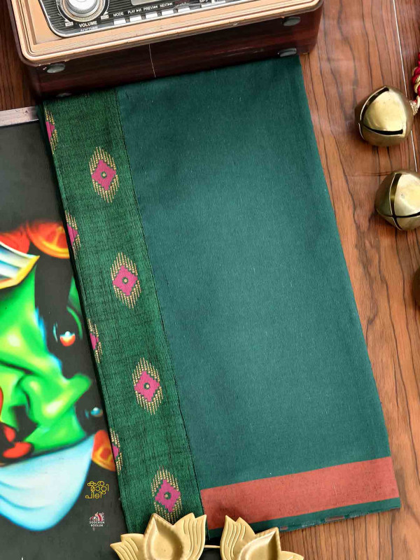 Bottle Green Limited Edition Cotton Dhoti