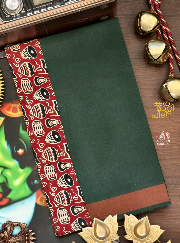 Bottle Green Limited Edition Cotton Dhoti