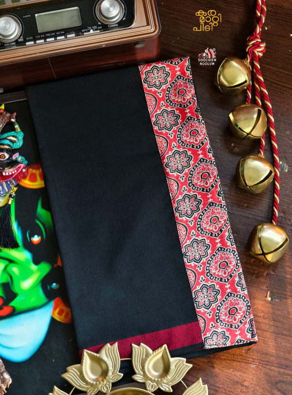Black Limited Edition Premium Cotton Dhoti