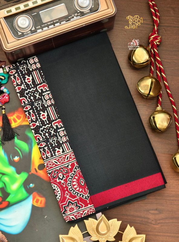 Black Limited Edition Premium Cotton Dhoti