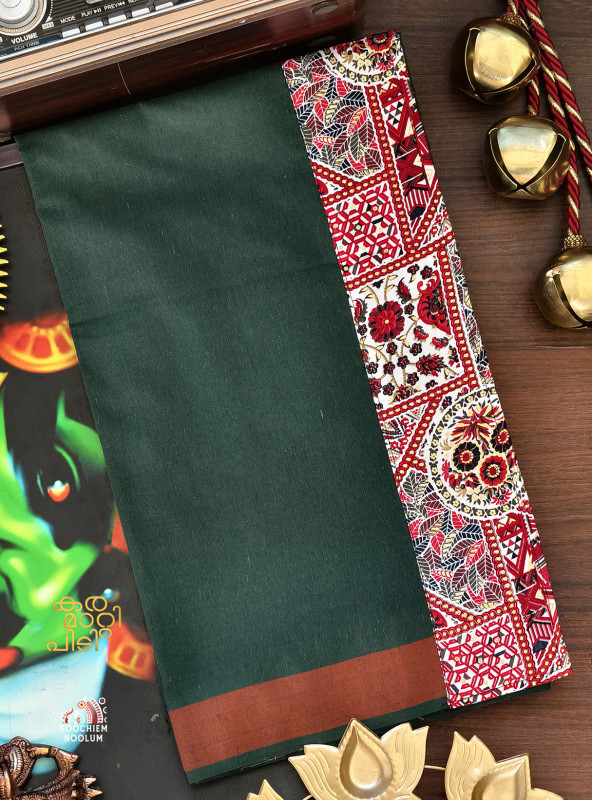 Bottle Green Limited Edition Cotton Dhoti