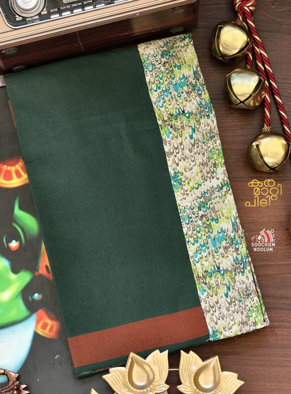 Bottle Green Limited Edition Cotton Dhoti